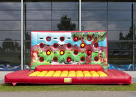 Outdoor Inflatable Sports Games Boxing Wall 4.1 X 6.4 X 2.8 M