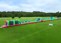 Tarpauline Inflatable Obstacle Courses Outdoor Boot Camp Inflatable Equipment