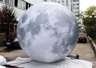 Giant Inflatable Advertising Moon Model Large Planets Globe Balloon Led For Decoration