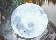 Giant Inflatable Advertising Moon Model Large Planets Globe Balloon Led For Decoration