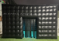 Commercial Night Club Tent Portable Black Inflatable Nightclub Events Tent For Party Rental