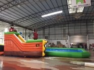 Sea World Large Inflatable Ground Water Park With Big Inflatable Slide