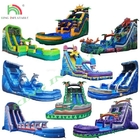 Factory Custom Water Slide Inflatable Commercial Kids Rental Event Inflatable Water Slides for Pool
