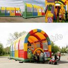 Giant Animal Children Inflatable Amusement Park With CE Certification