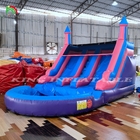 Popular Commercial Inflatable Water Slides with Pool