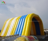 Big Inflatable Arch Buildings Tent Sport Inflatable Air Dome Tunnel Tent For Sales
