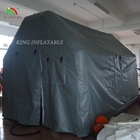 China Outdoor Customized Size Logo Print Hospital Isolation Tent Waterproof PVC Cover Tent