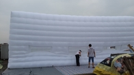 Inflatable Nightclub Tent Night Club Party Inflatable Disco Light Inflatable Nightclub LED Cube Tent