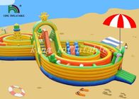 Bright Color Inflatable Combo Playground Multiplay Amusement Field For Kids