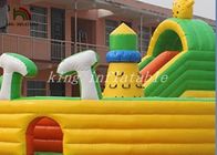 Bright Color Inflatable Combo Playground Multiplay Amusement Field For Kids