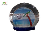 4 m Human Size Inflatable Advertising Snowballs / Blow Up Snow Globe