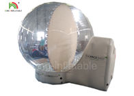 Human Snow Globe Photo Booth Inflatable Christmas Decoration Snowball With Channel