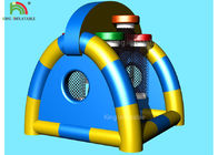 6 Holes Inflatable Sports Games BasketBall Shooting For Amusement Park