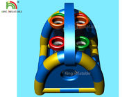 6 Holes Inflatable Sports Games BasketBall Shooting For Amusement Park