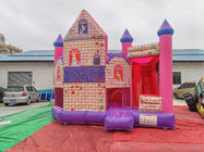 Outdoor Kids Inflatable Princess Themed Jumping Castle Bounce House PVC Tarpaulin