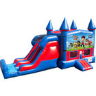 Kids PVC Tarpaulin Paw Patrol Inflatable Bounce House With Slide