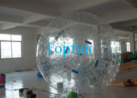 0.8mm / 1.0mm PVC Inflatable Zorb Ball With Zorbing Ramp For Funny Rolling