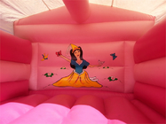 EN71 Inflatable Princess Bouncy Castle Jumping House For Children