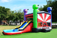 Inflatable Pvc Jumping House Bouncy Water Slide 26x13x15ft