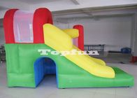 Inflatable Commercial Bouncy Castles With Slide For Family Party
