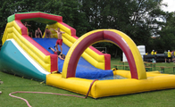 Customized Rent Giant Pvc Inflatable Water Slide For Backyard