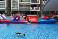 Fun 0.9mm PVC Inflatable Water Obstacle Course Custom size