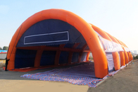 Large Arch Shaped Inflatable Event Marquee Tent With Tunnel Entrance