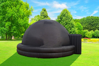Astronomy Black Inflatable Bubble Dome Event Tent For Commercial