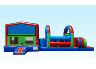 Big And Bright Inflatable Obstacle Course Challenge Eco Friendly