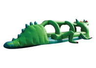 Crocodile Inflatable Water Games Slip N Slide Water Slide