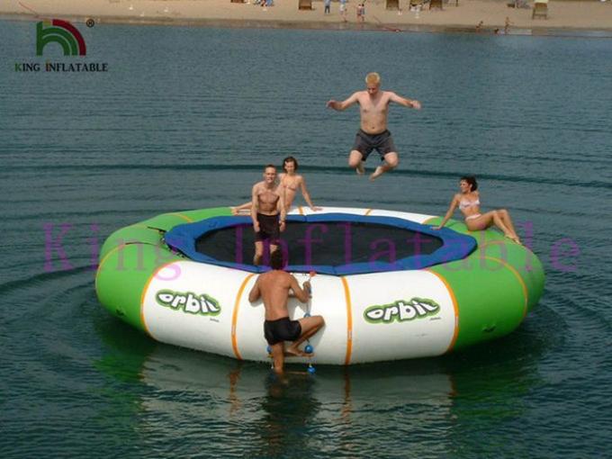 Inflatable Trampoline Blow Water Jumping Toy Water bouncer For Kids and
