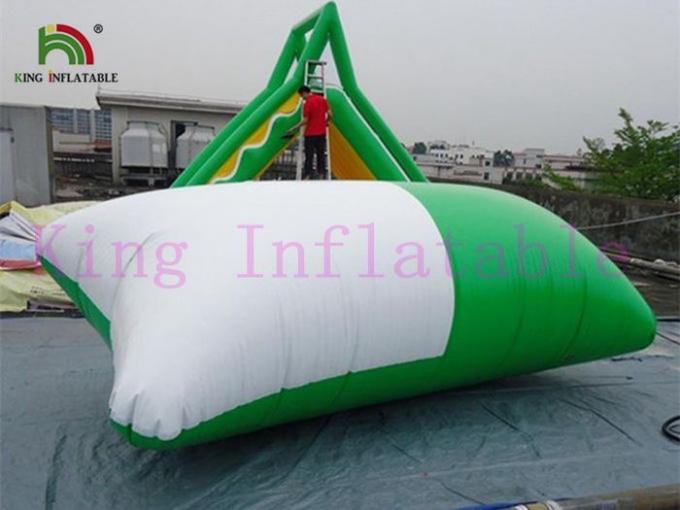 Crazy PVC Inflatable Water Toys / Inflatable Water Blob Jumping Toy For