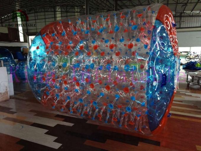 Durable Blow Up Water Walking Toy Anti UV PVC / TPU Water Roller For