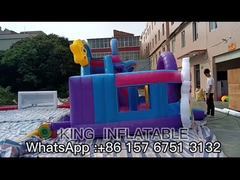 Inflatable Bouncy Castle Outdoor Commercial Bounce House for Kids