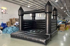Black Bouncy Castle Outdoor Party Inflatable Bouncer Bouncy Castles