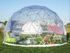 Geometric geodesic dome tent for party Events Trade Exhibition