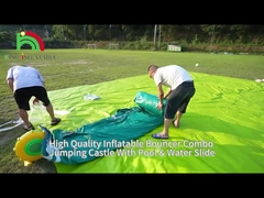 king06 Bouncer Castle With Water Slide