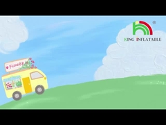 king26 Double Lane Inflatable Water Slides With Pool