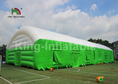 Custom Large PVC Material Green Inflatable Event Tent For Advertising