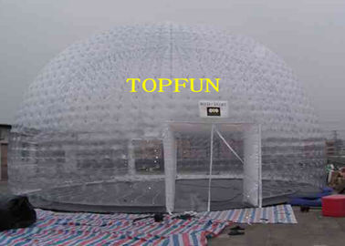 8m Diameter Inflatable Party Tent Clear Dome Tent Noncontinuous Type