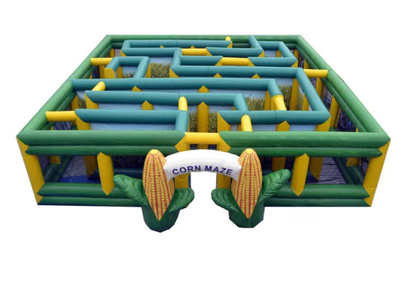 Large Blow Up Maze 30' X 30' Comes With Inflation Blower Digital Printing