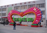 Sewn Structure Inflatabl Arch For Wedding   Water Proof  / Fire Retardant