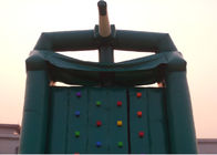 Double Stitching Inflatable Climbing Walls / Rock Climbing Walls For Commercial