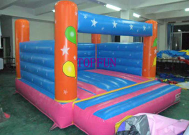 Custom 4 x 4 m Hand Printing Inflatable Bounce House Kids Jumping Castle