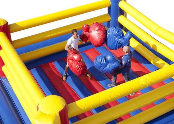 Indoor Playground Inflatable Sports Games Bouncy Wrestling Ring Jumper