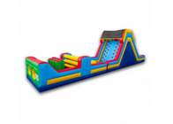 Long Inflatable Sports Games Indoor Playground Obstacle Course