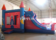 Pink Princess PVC Tarpaulin Inflatable Jumping Castle Slide For Kids