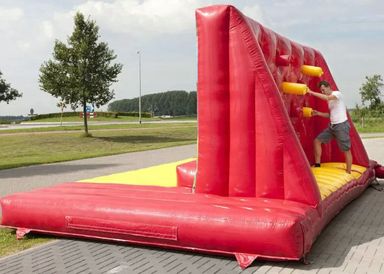 Outdoor Inflatable Sports Games Boxing Wall 4.1 X 6.4 X 2.8 M