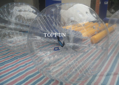 Clear Durable Inflatable Bubble Ball Amusement Games Use OEM