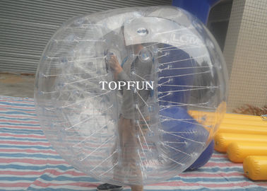 1.0mm PVC Transparent Human Bumper Balls Heat Seal Airtight Type